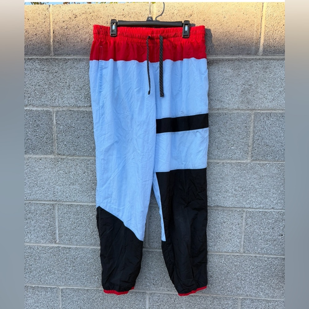 Nike Flight Series Pants Joggers Men’s Size XL CN8512-436 Blue Black Nylon Track